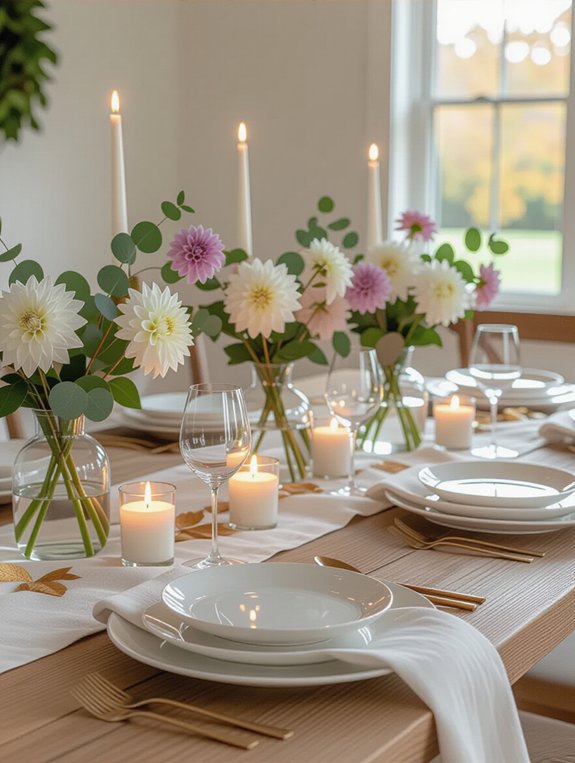 elegant single stem arrangements