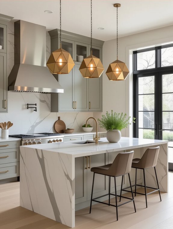 elevate kitchen island lighting