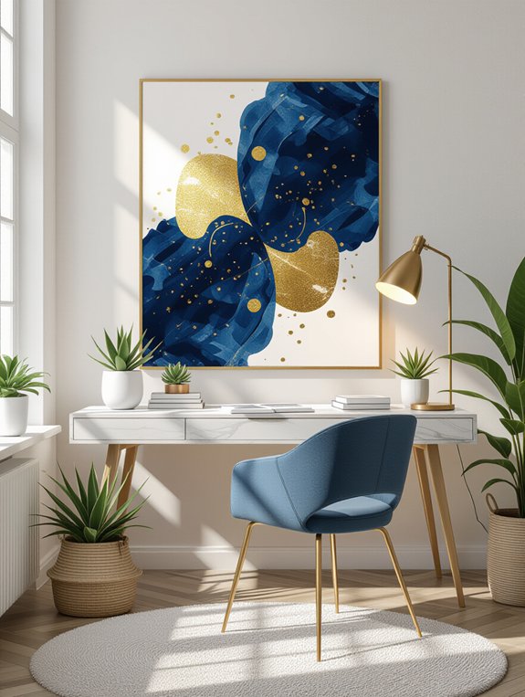 elevate office with artwork