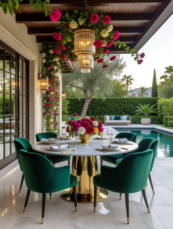 enchanting al fresco dining