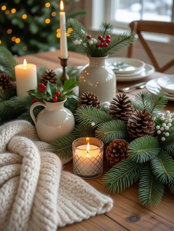 enhance decor with greenery