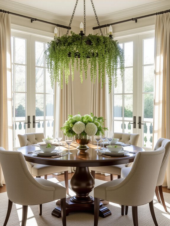 enhance dining with nature