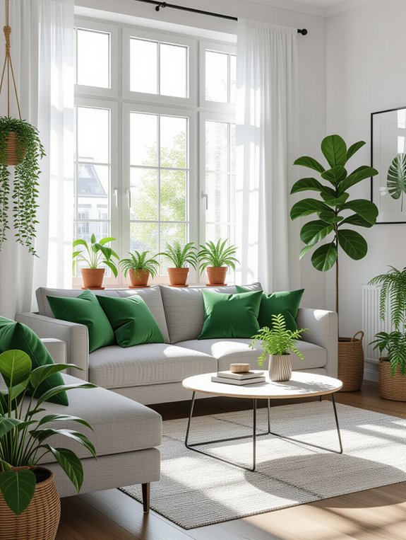 enhance living room aesthetics
