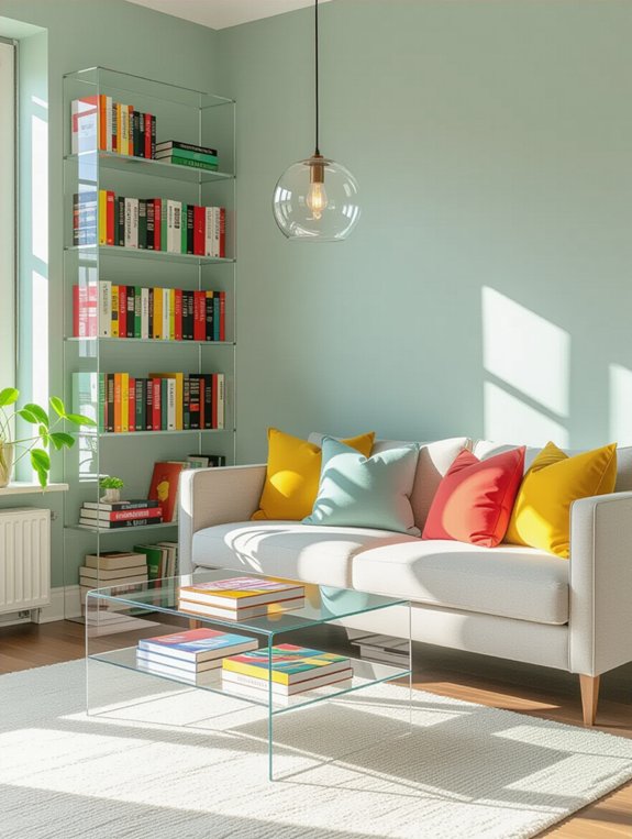 enhance space with transparency