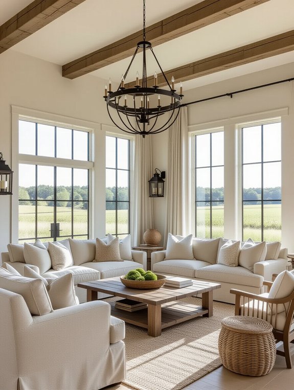 farmhouse lighting fixture options