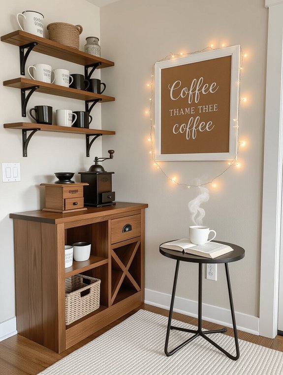 favorite coffee quotes display