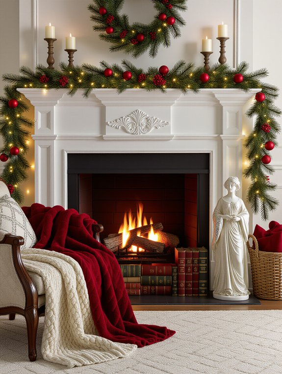 festive books enhance decor