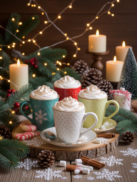 festive coffee countdown experience