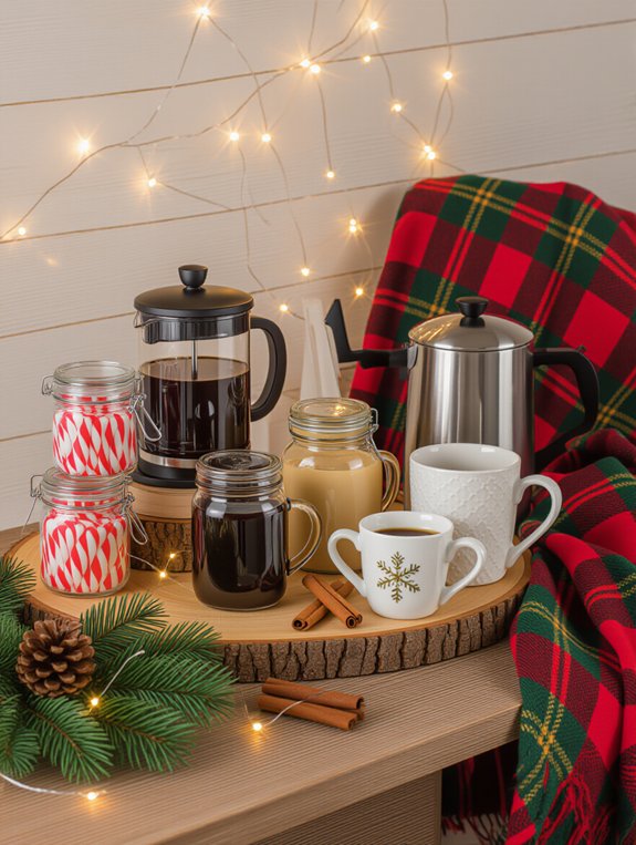 festive flavoring syrup options