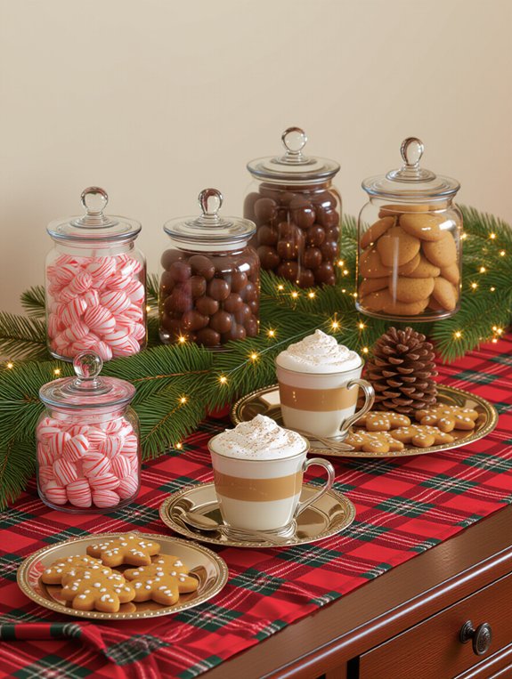 festive mini treats selection