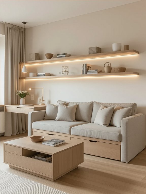 furniture with hidden storage