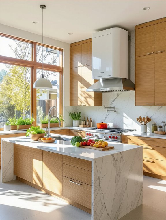 health focused outdoor kitchen design