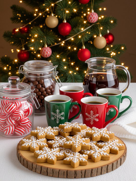 holiday coffee bar treats