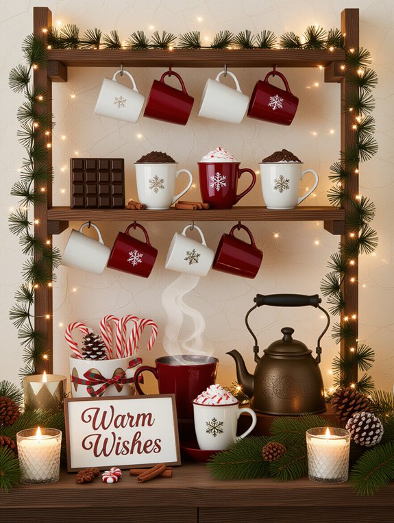 hot chocolate customization station