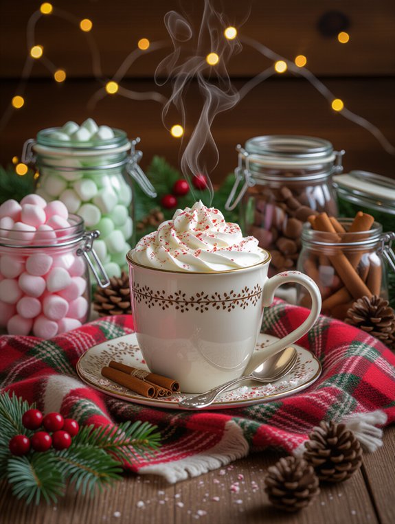 hot cocoa customization station