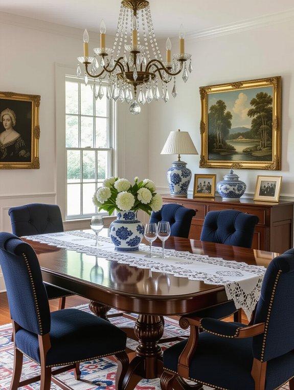 incorporate family heirlooms creatively