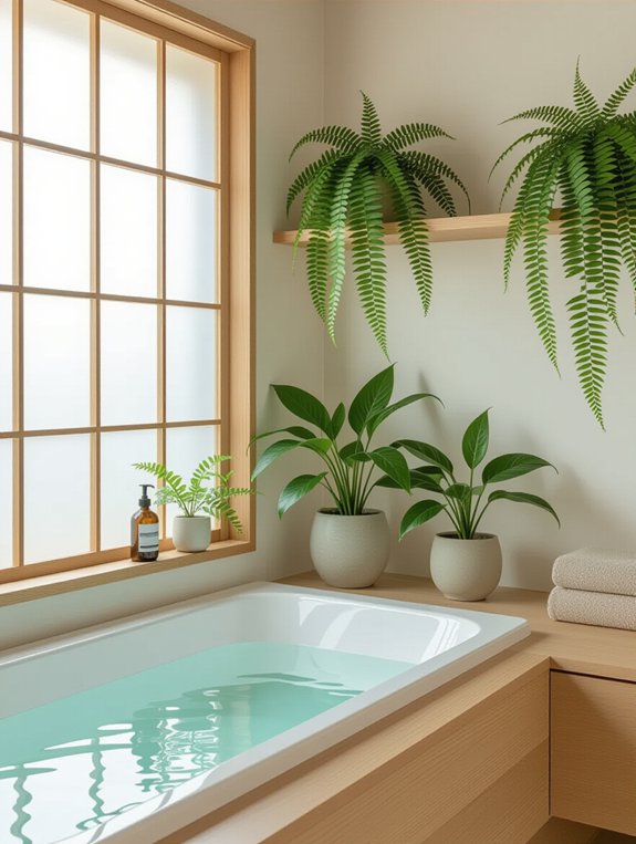 indoor plants enhance serenity