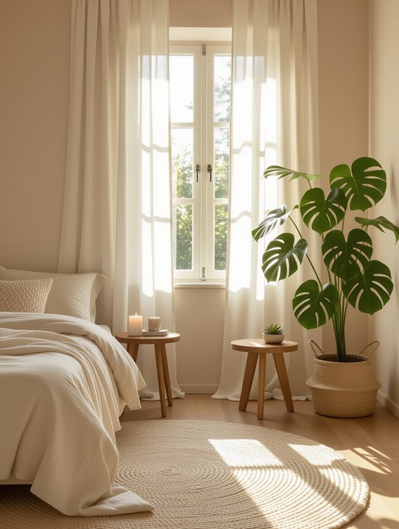 indoor plants enhance tranquility