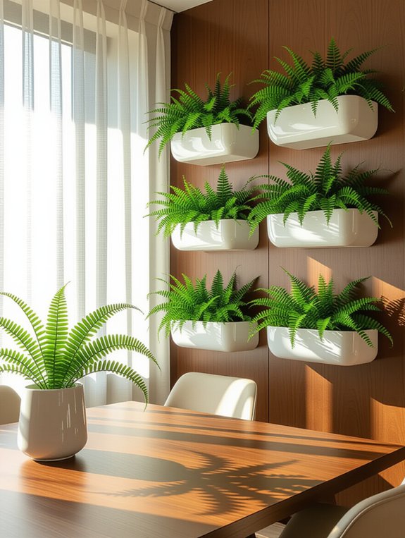 indoor wall mounted greenery