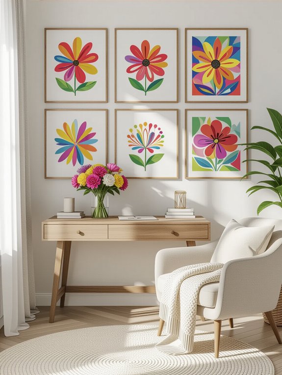 inspirational artwork boosts motivation