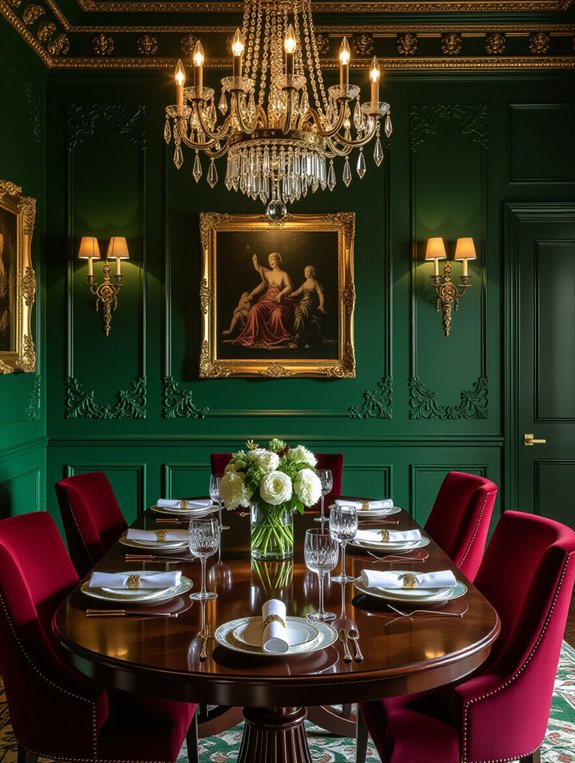 inspiring dining room colors