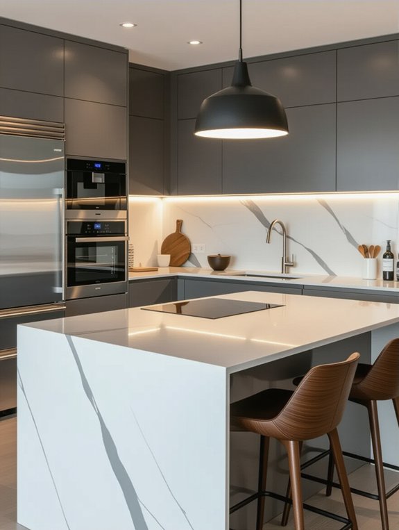 integrated appliances enhance design