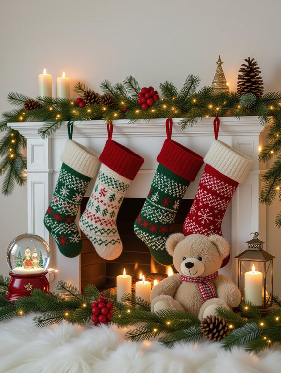 interactive kids mantel activities