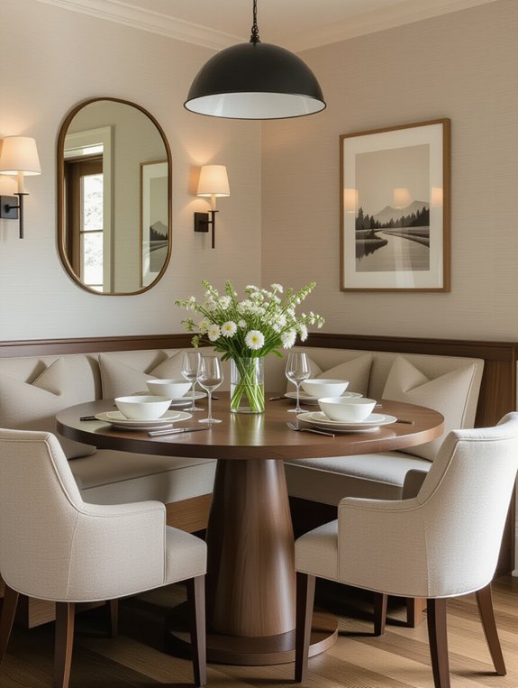intimate flexible dining solution