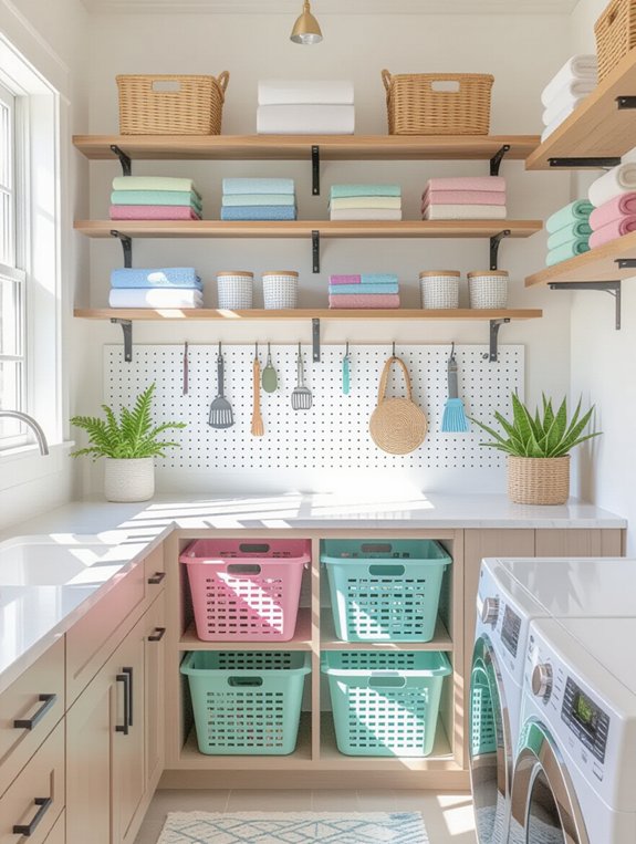 laundry room organization solution
