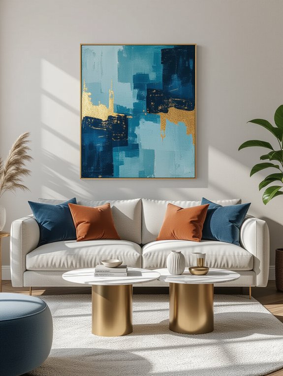 layered artwork enhances depth