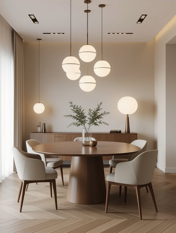 layered lighting enhances ambiance