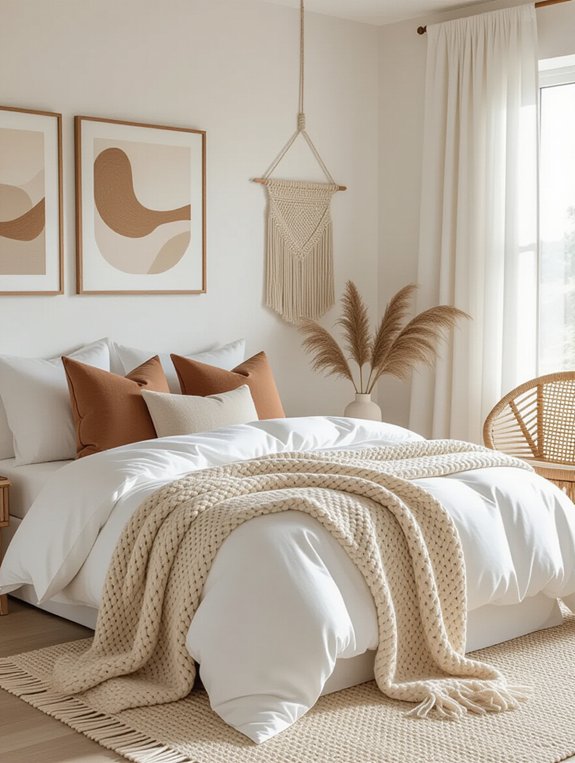 layered textures create warmth