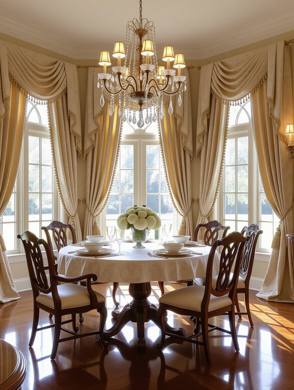 luxurious custom window treatments
