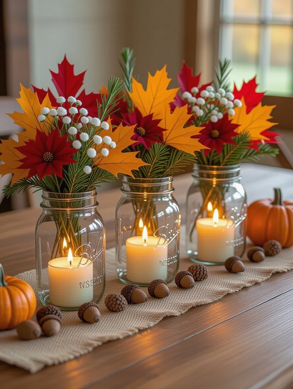 mason jar centerpiece ideas