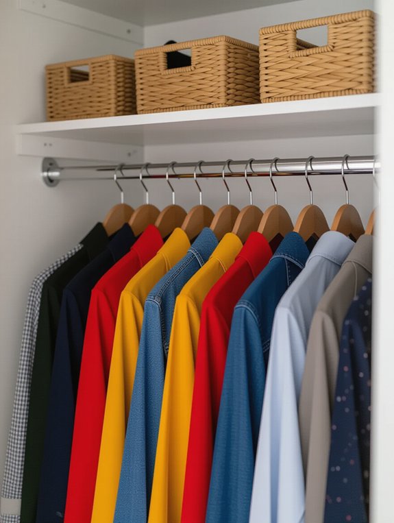 maximize closet space efficiently