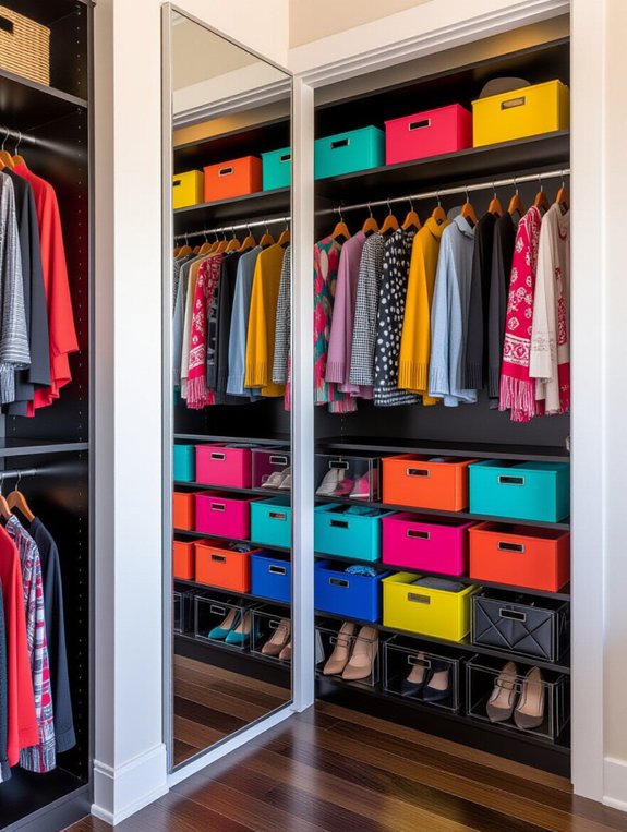 maximize closet space efficiently