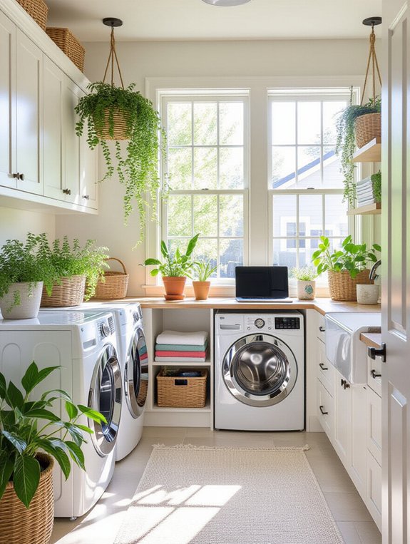 maximize laundry room functionality