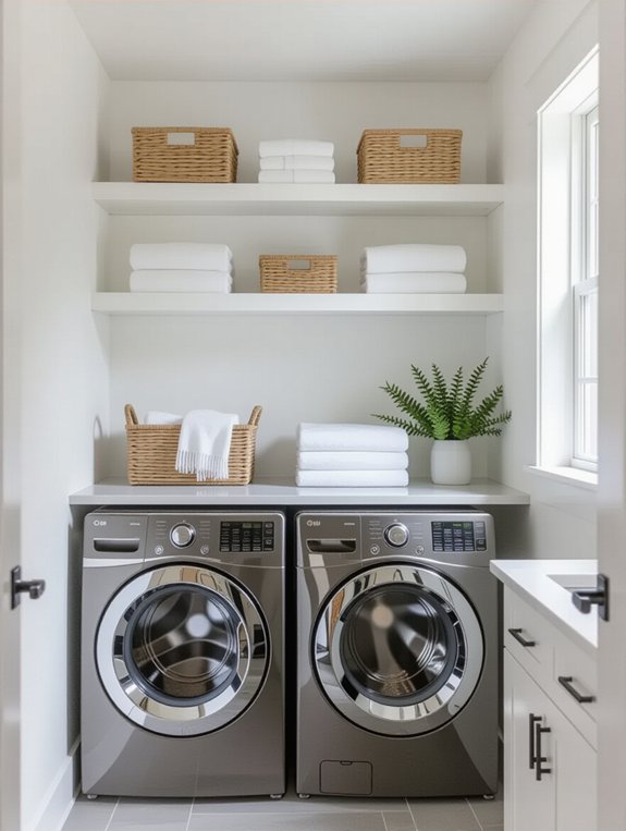 maximize laundry room space