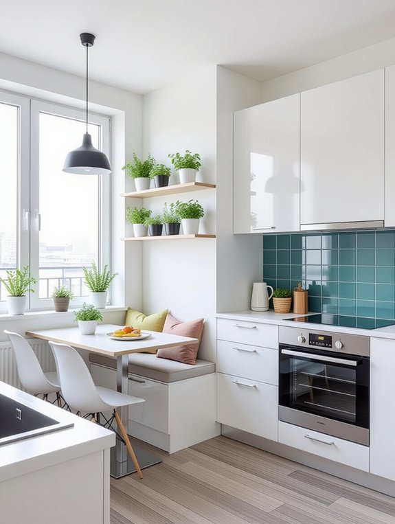 maximize small kitchen space
