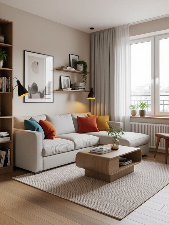 maximize space with multifunctional furniture