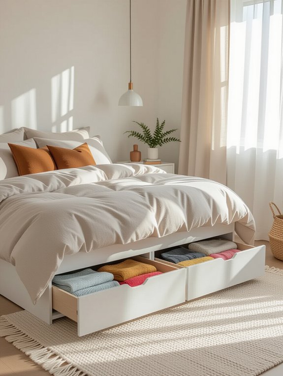 maximize under bed organization solutions