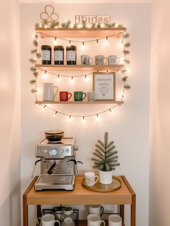 maximize vertical coffee storage