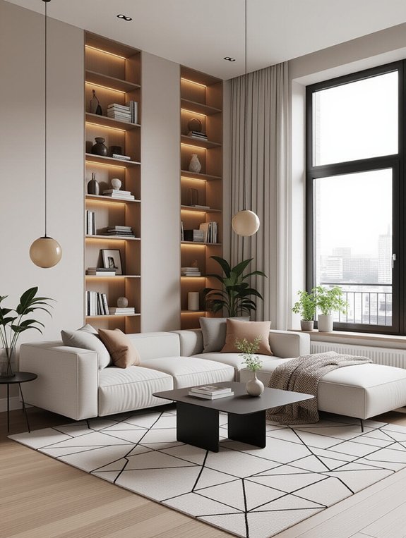 maximize vertical shelving space