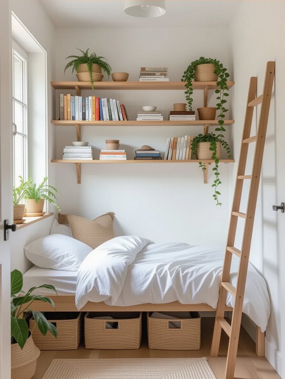maximize vertical space storage