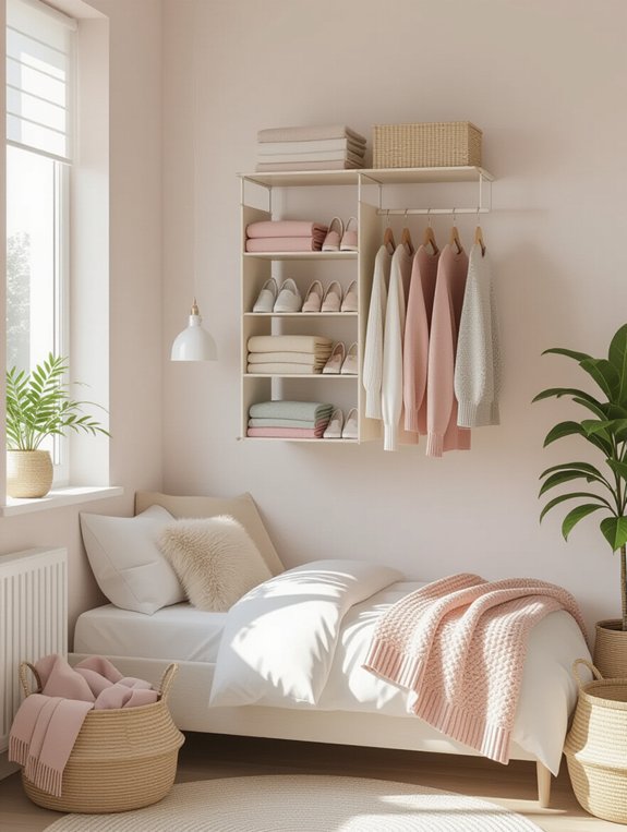 maximize vertical storage options