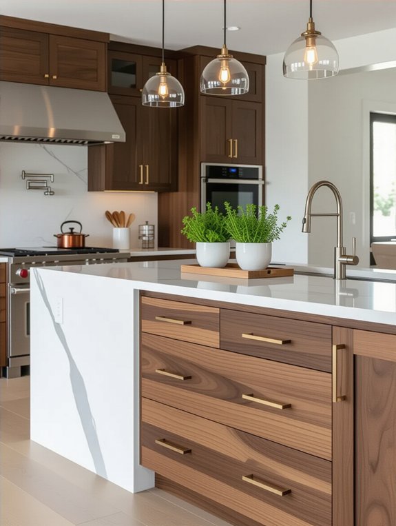 maximized kitchen storage solution