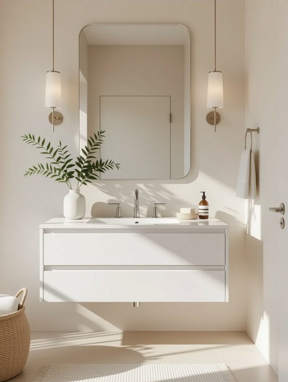 minimalist bathroom design tips