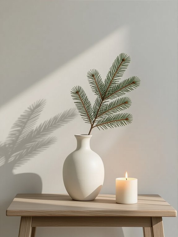 minimalist christmas decor aesthetic