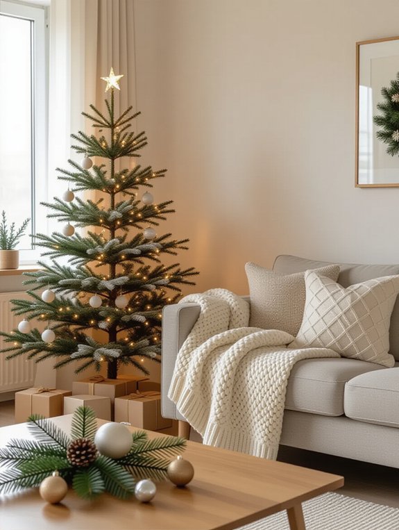 minimalist holiday gallery ideas