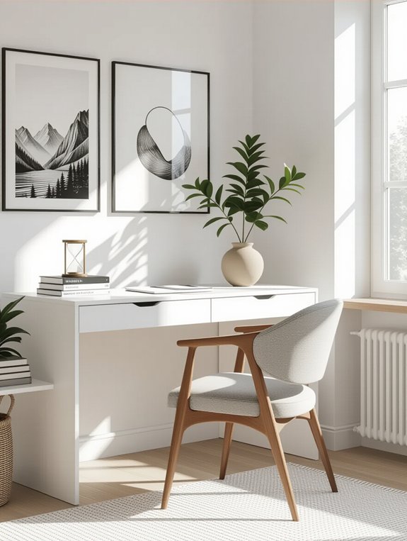 minimalist home office design